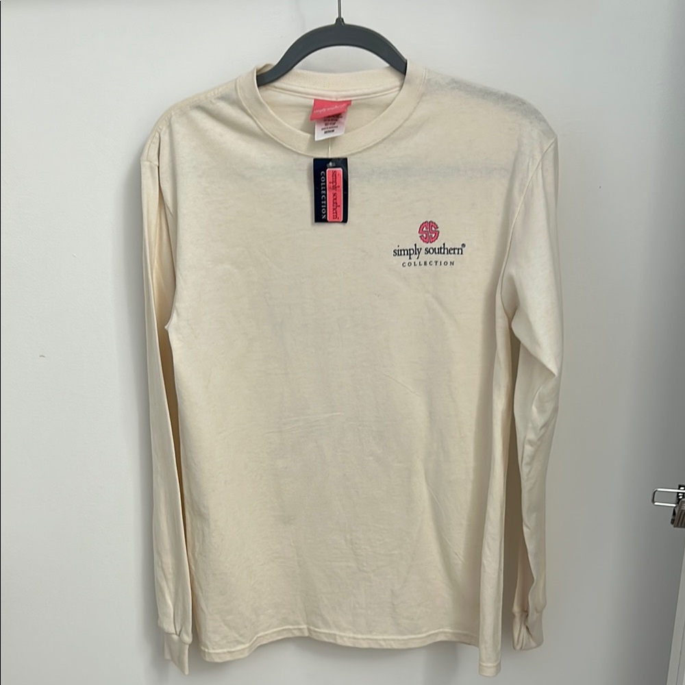 Simply Southern Long Sleeve Fall Tee “Fall is My Favorite Feeling” Size M .NWT - Picture 2 of 8